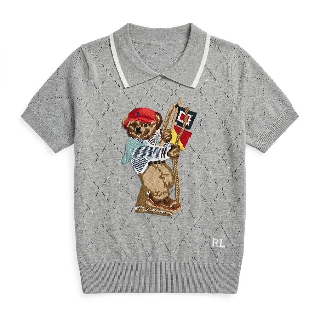 Ralph Lauren Polo Bear Jersey T-Shirt · A3395 — תמונה 34