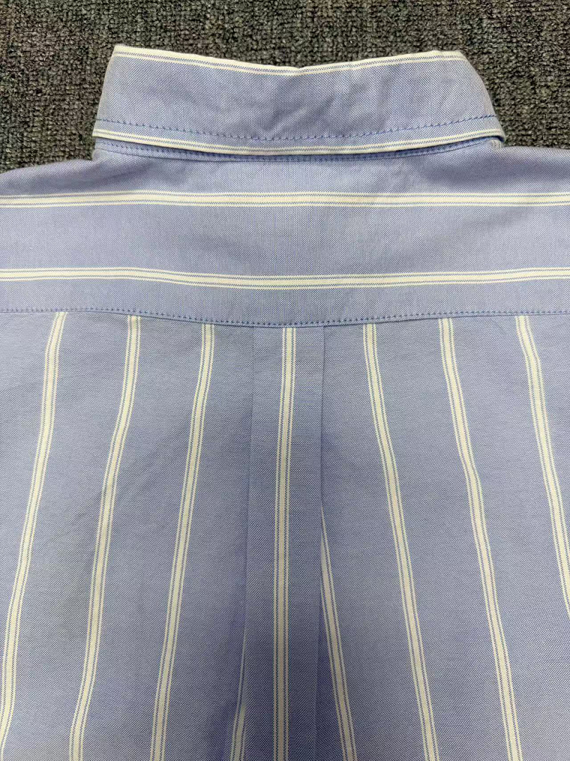 Ralph Lauren Classic Fit Stripe Cotton Broadcloth · A3158 — תמונה 15