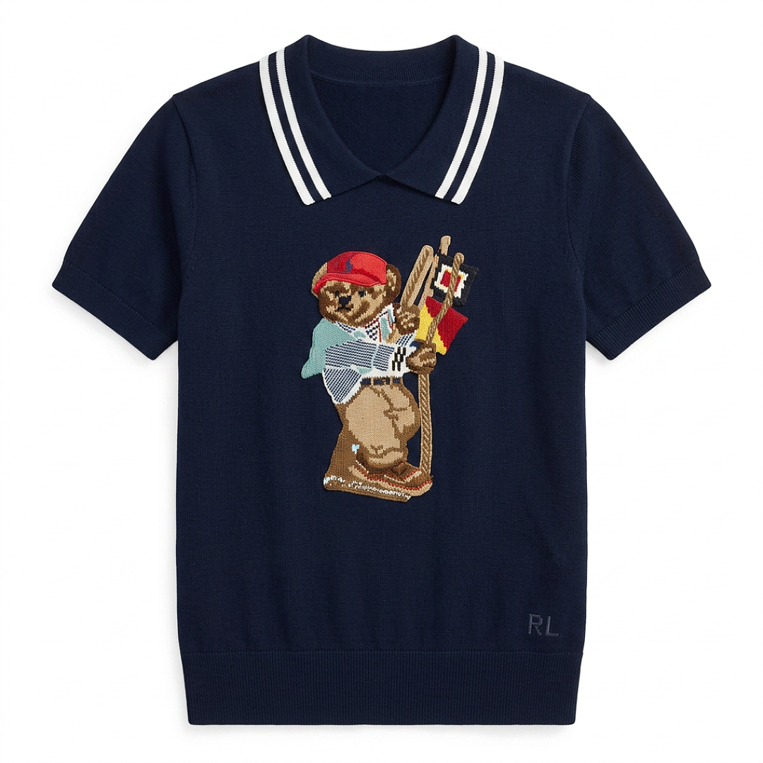 Ralph Lauren Polo Bear Jersey T-Shirt · A3395 — תמונה 33
