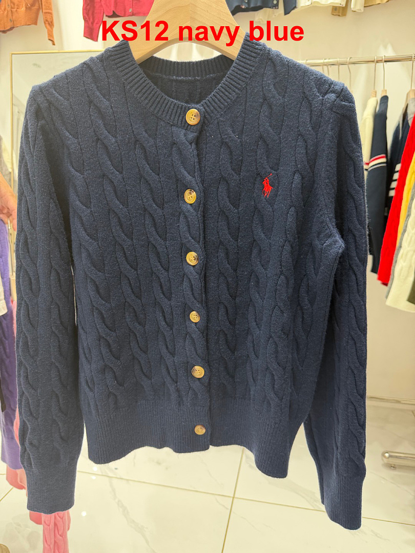 Ralph Lauren Cable-Knit Wool-Cashmere Cardigan · A3364 — תמונה 18
