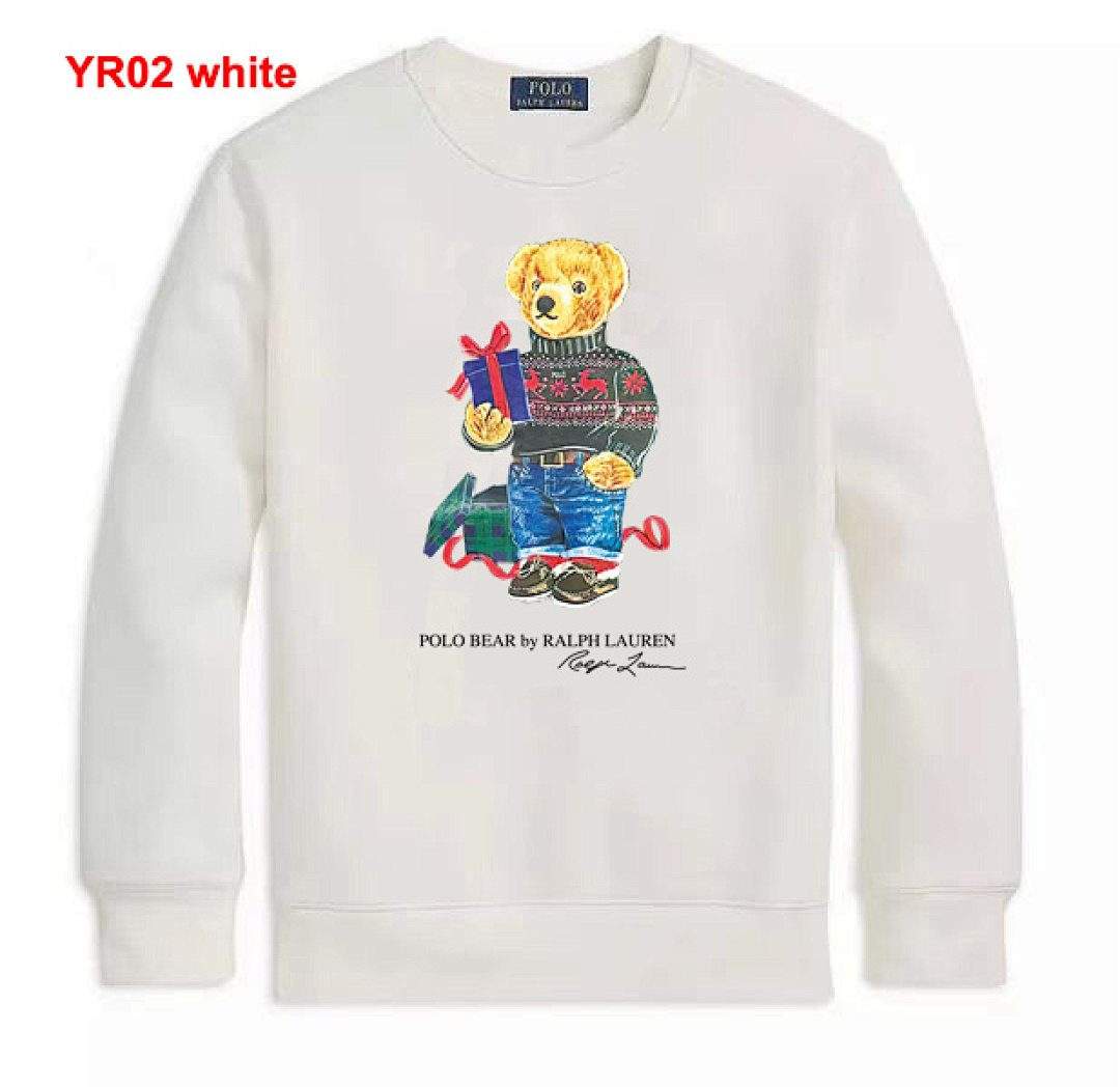 Ralph Lauren Polo Bear Fleece Sweatshirt · A2101 — תמונה 26