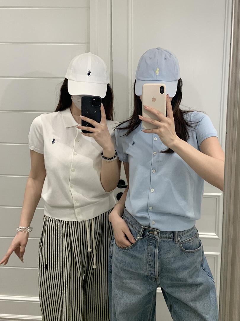 Ralph Lauren Short-Sleeve Buttoned Cardigan · A2409 — תמונה 11
