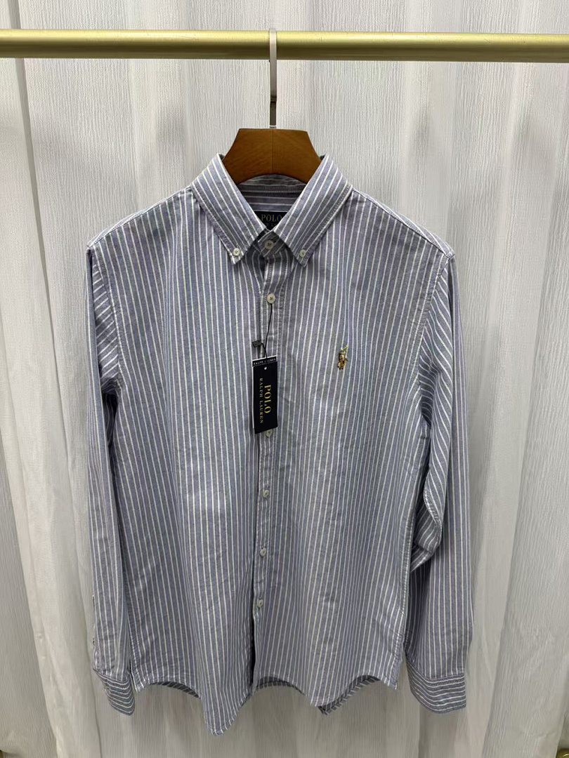 Ralph Lauren Striped Oxford Shirt · A3439 — תמונה 11