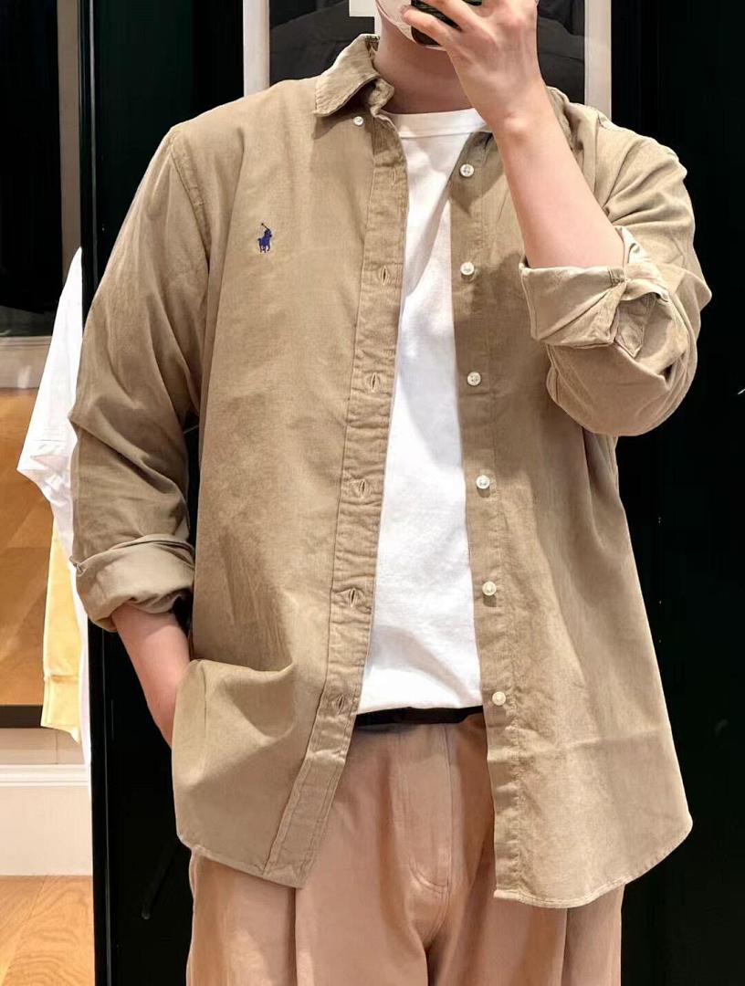 Polo Ralph Lauren Corduroy Long-Sleeve Collared Shirt · A2496 — תמונה 33