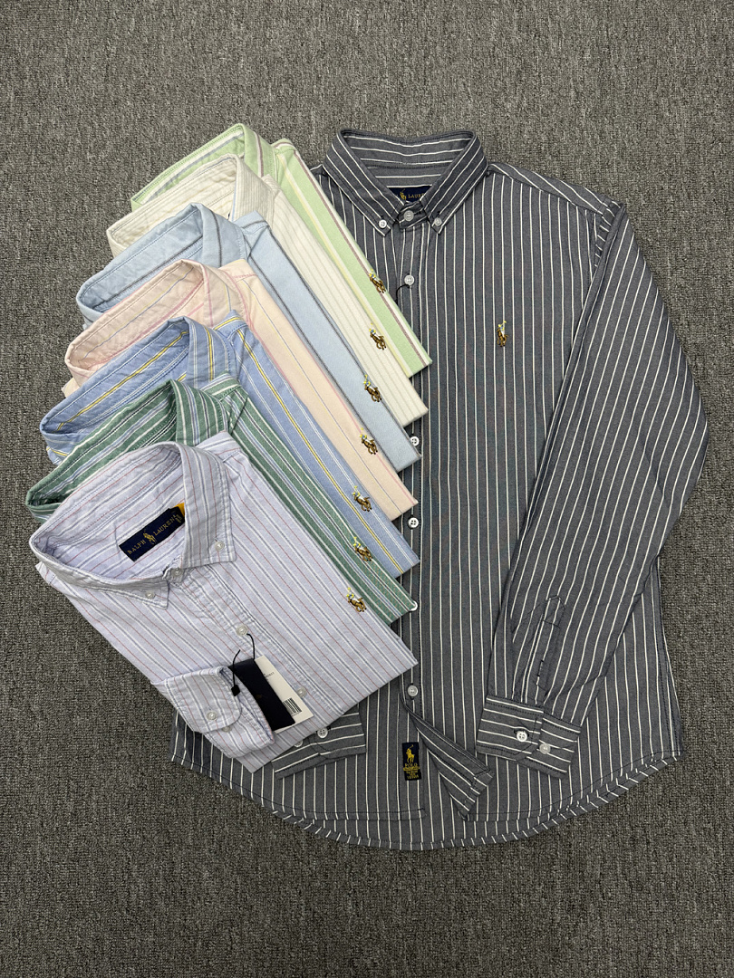 Polo Ralph Lauren Striped Oxford Shirt · A3239 — תמונה 13