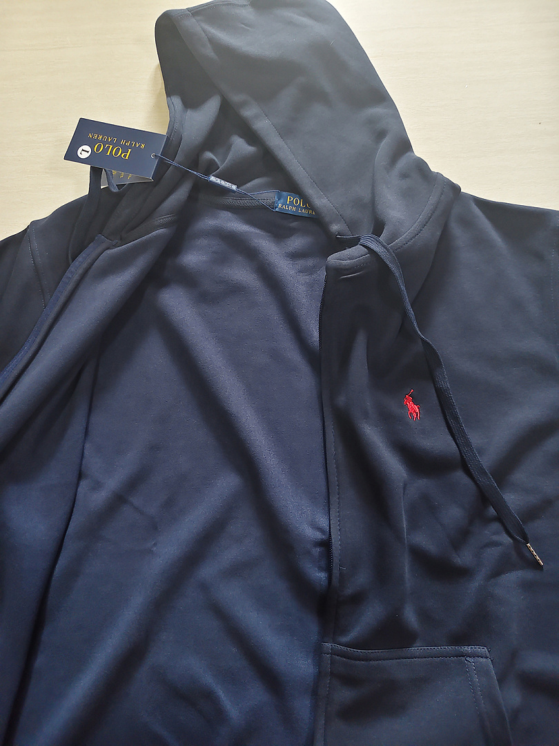 Polo Ralph Lauren Double-Knit Full-Zip Hoodie · A3392 — תמונה 6