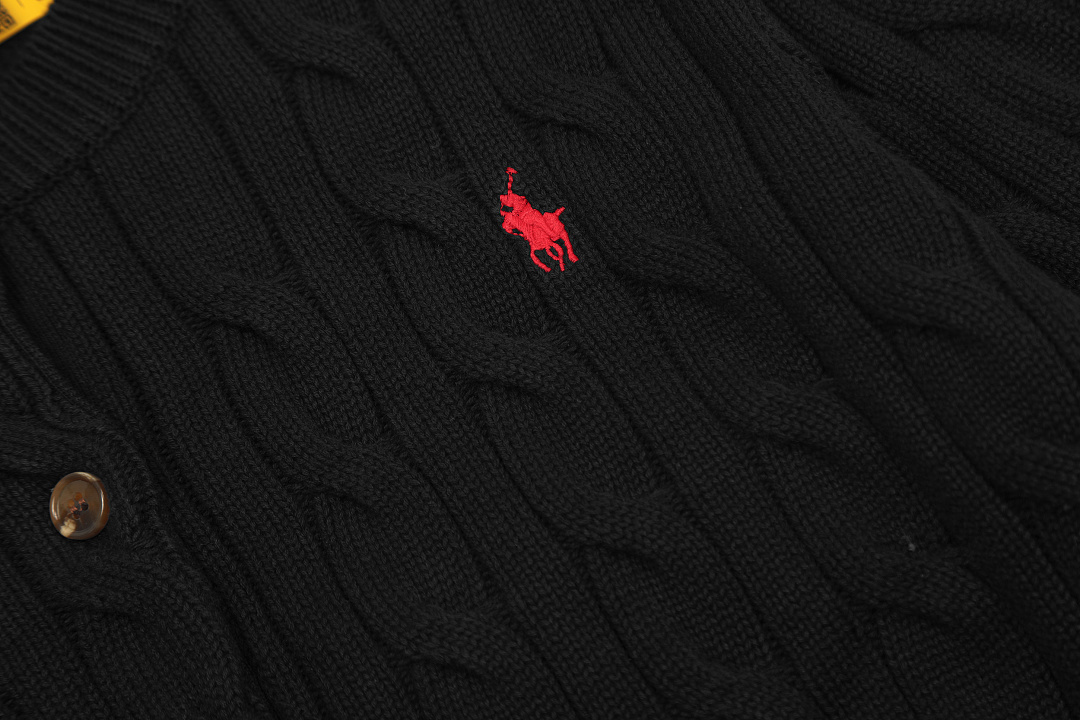 Ralph Lauren Cable Knit Cotton Cardigan · A3415 — תמונה 15