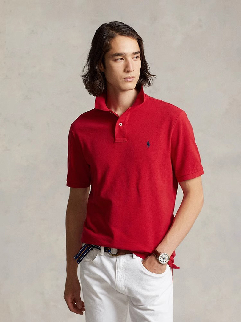Polo Ralph Lauren Classic Fit Mesh Polo Shirt · A2413 — תמונה 27
