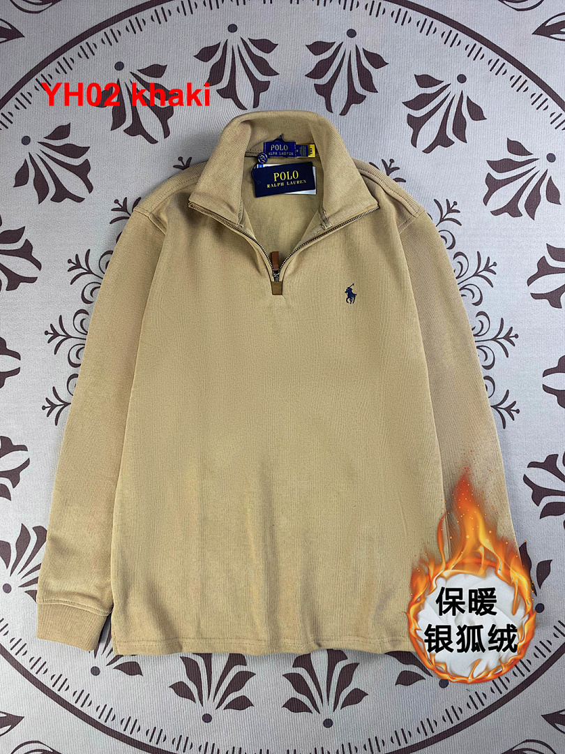 Ralph Lauren Luxury Jersey Quarter-Zip Pullover · A2755 — תמונה 14