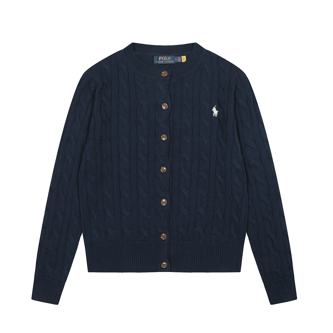 Ralph Lauren Cable Knit Cotton Cardigan · A3415 — תמונה 36