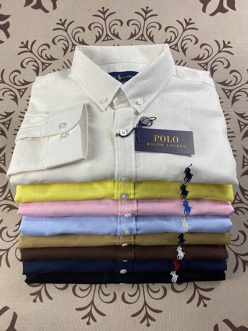 Ralph Lauren Classic Fit Linen Shirt · A2396 — תמונה 47