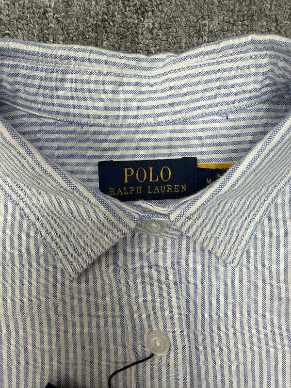 Ralph Lauren Striped Oxford Shirt · A3208 — תמונה 14