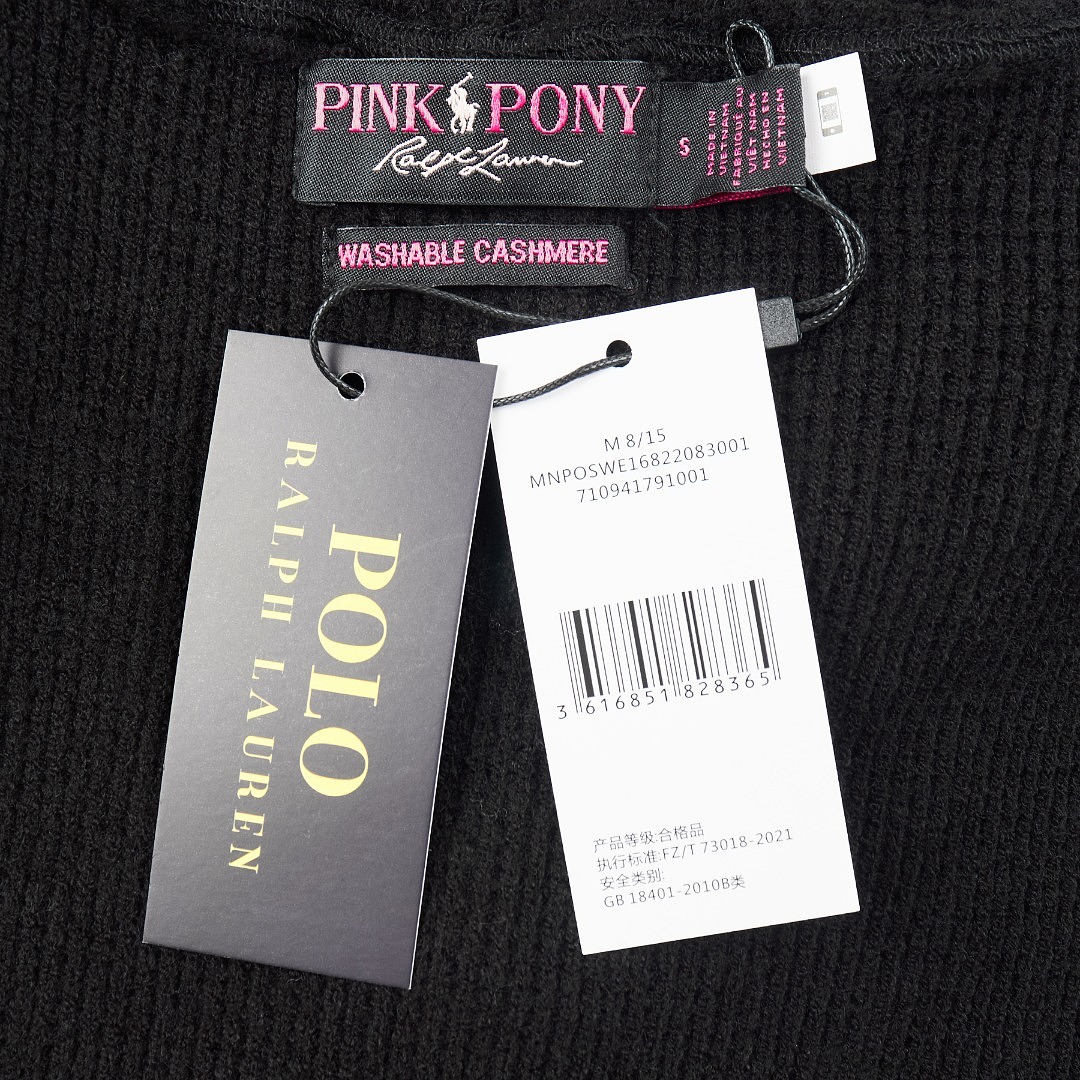Ralph Lauren Waffle-Knit Logo Hoodie · A3384 — תמונה 3