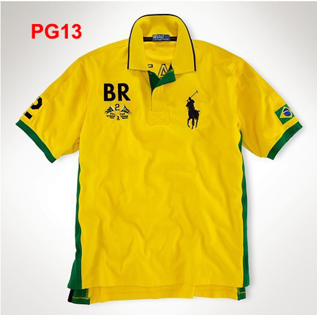 Ralph Lauren Mexico Color Block Pique Polo · A2437 — תמונה 5
