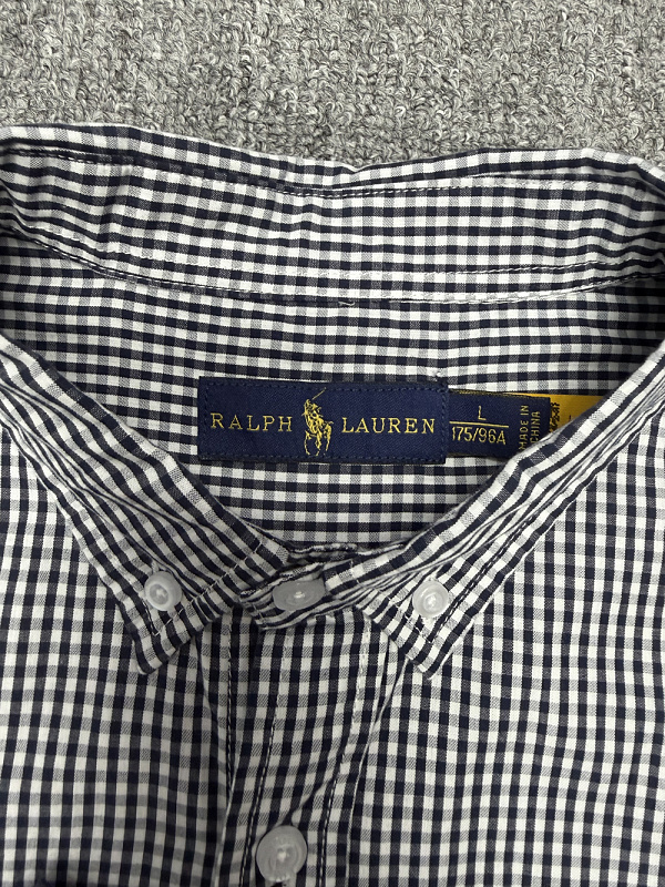 Ralph Lauren Gingham Stretch Poplin Shirt · A3196 — תמונה 7