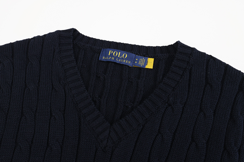 Polo Ralph Lauren Cable-Knit Cotton Sweater Vest · A2831 — תמונה 17