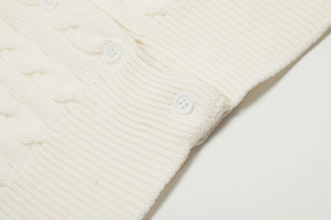Ralph Lauren Cable-Knit Short-Sleeve Cardigan · A3123 — תמונה 14