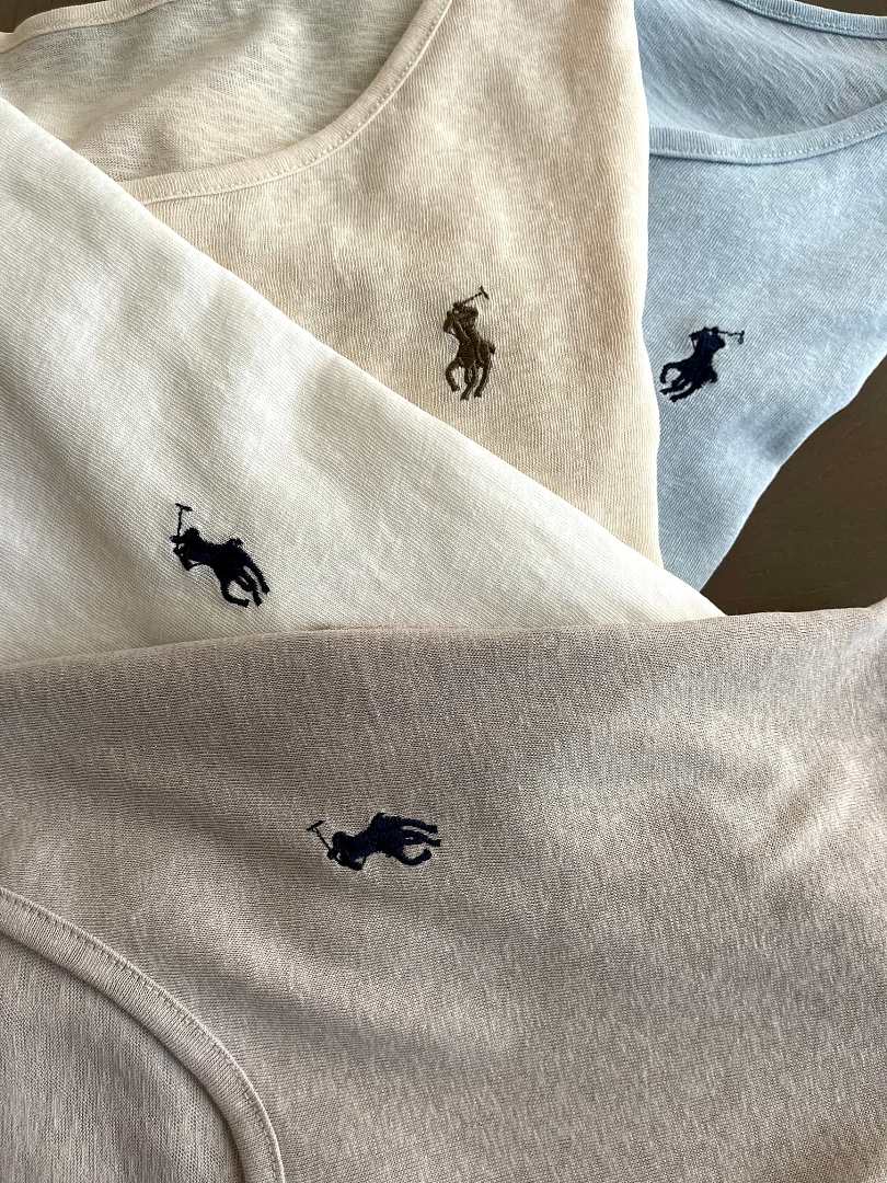Ralph Lauren Shrunken Fit Jersey Long-Sleeve Tee · A3136 — תמונה 71
