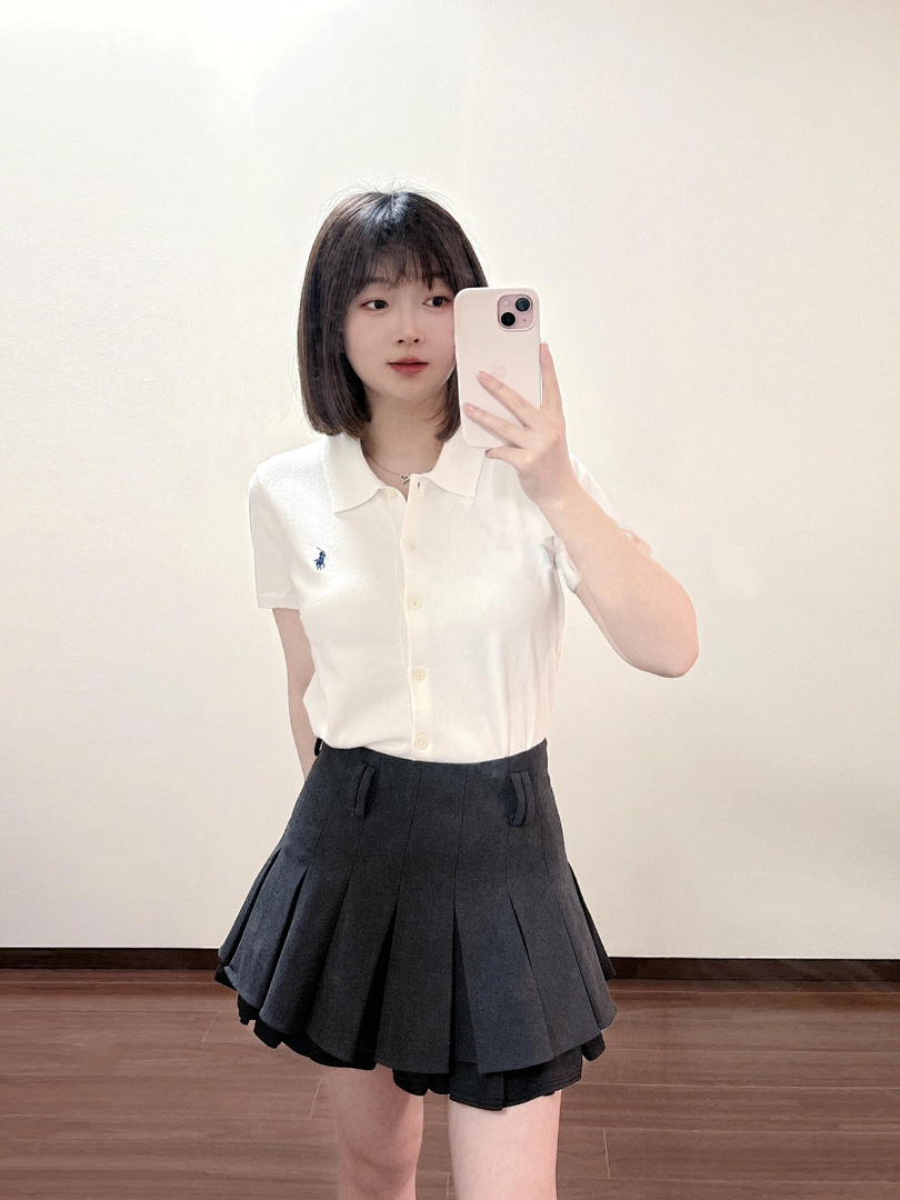 Ralph Lauren Short-Sleeve Buttoned Cardigan · A2409 — תמונה 8