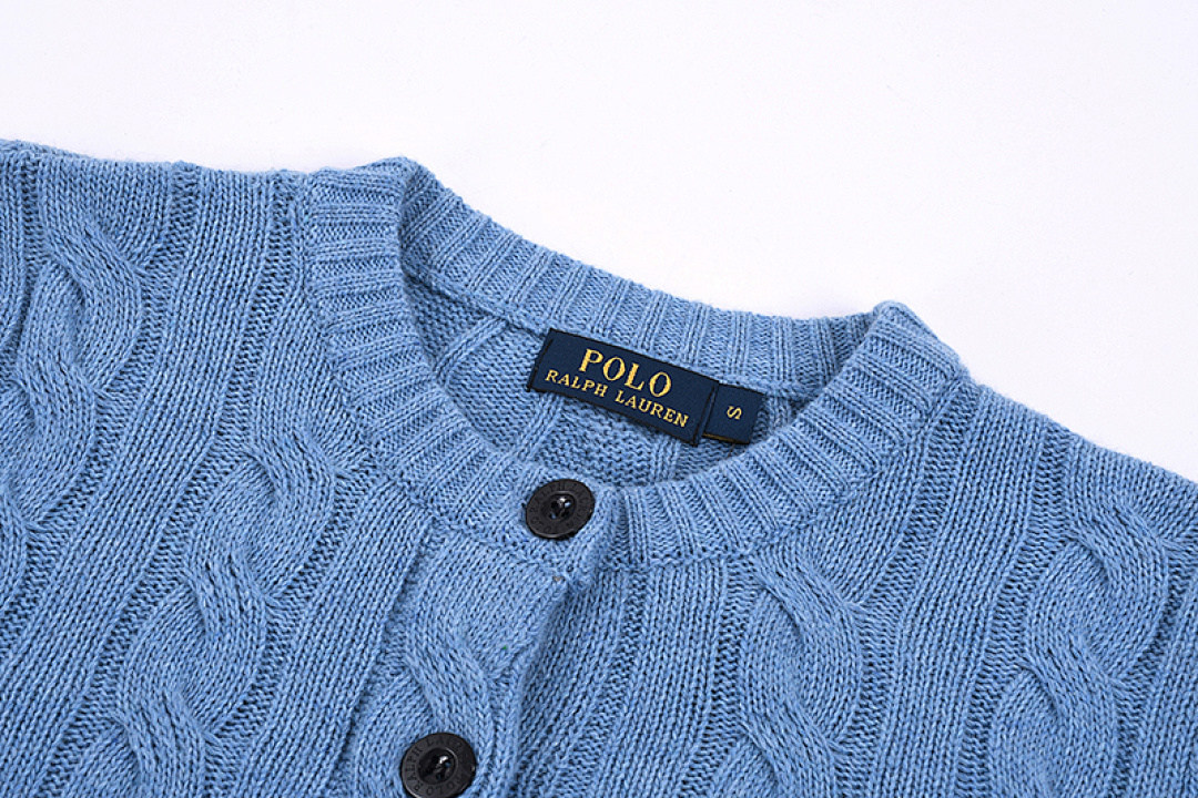 Polo Ralph Lauren Cable-Knit Cotton Cardigan · A729 — תמונה 25