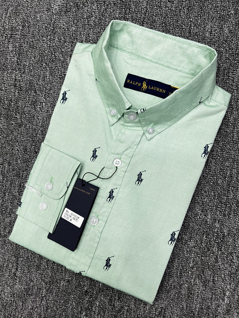 Ralph Lauren Polo Pony Cotton Oxford Shirt · A2349 — תמונה 22