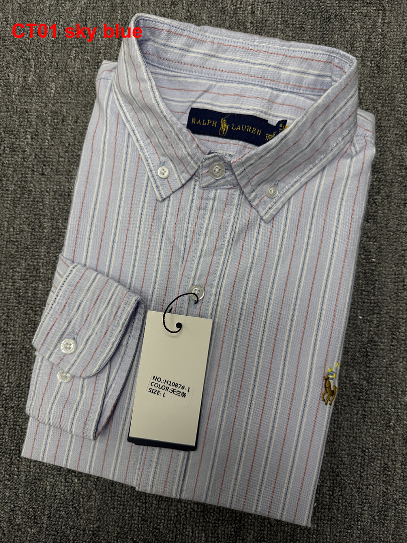 Polo Ralph Lauren Striped Oxford Shirt · A3239 — תמונה 8