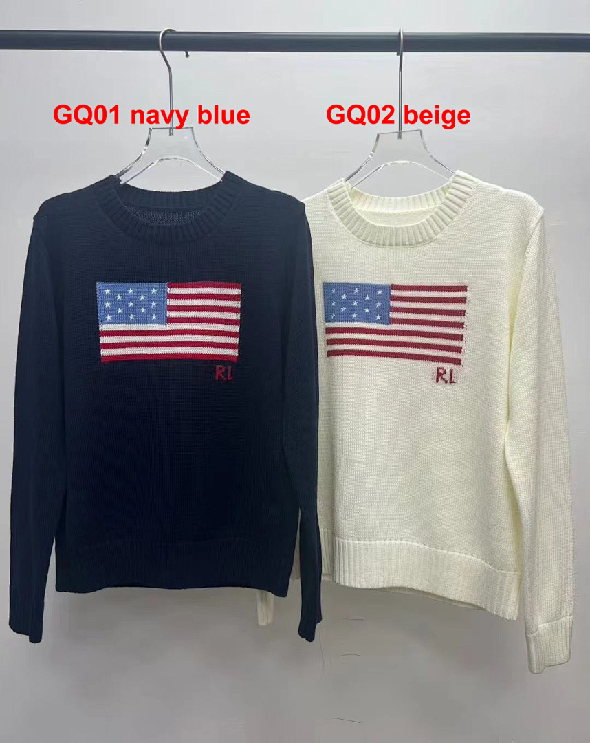 Ralph Lauren Iconic Flag Sweater · A2924