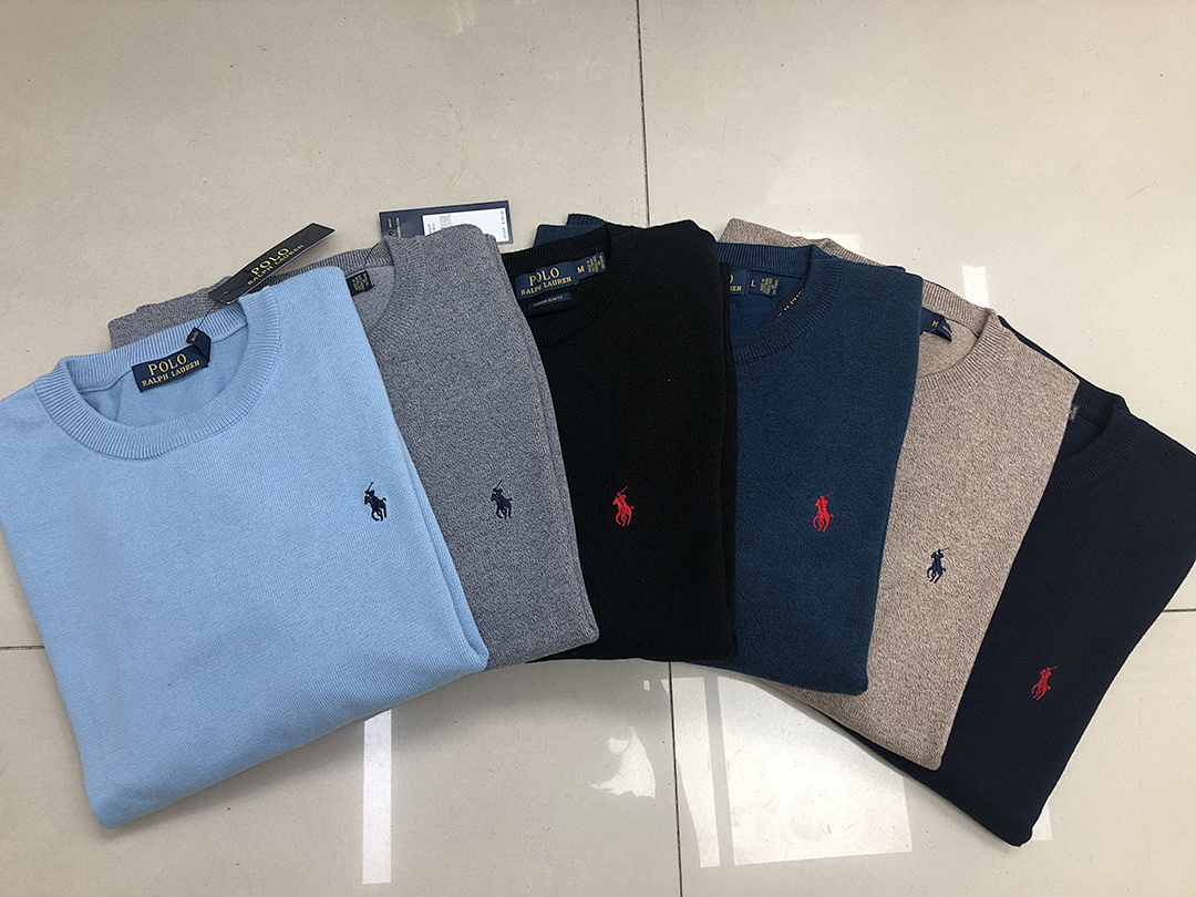Ralph Lauren Textured Cotton Crewneck Sweater · A843 — תמונה 2