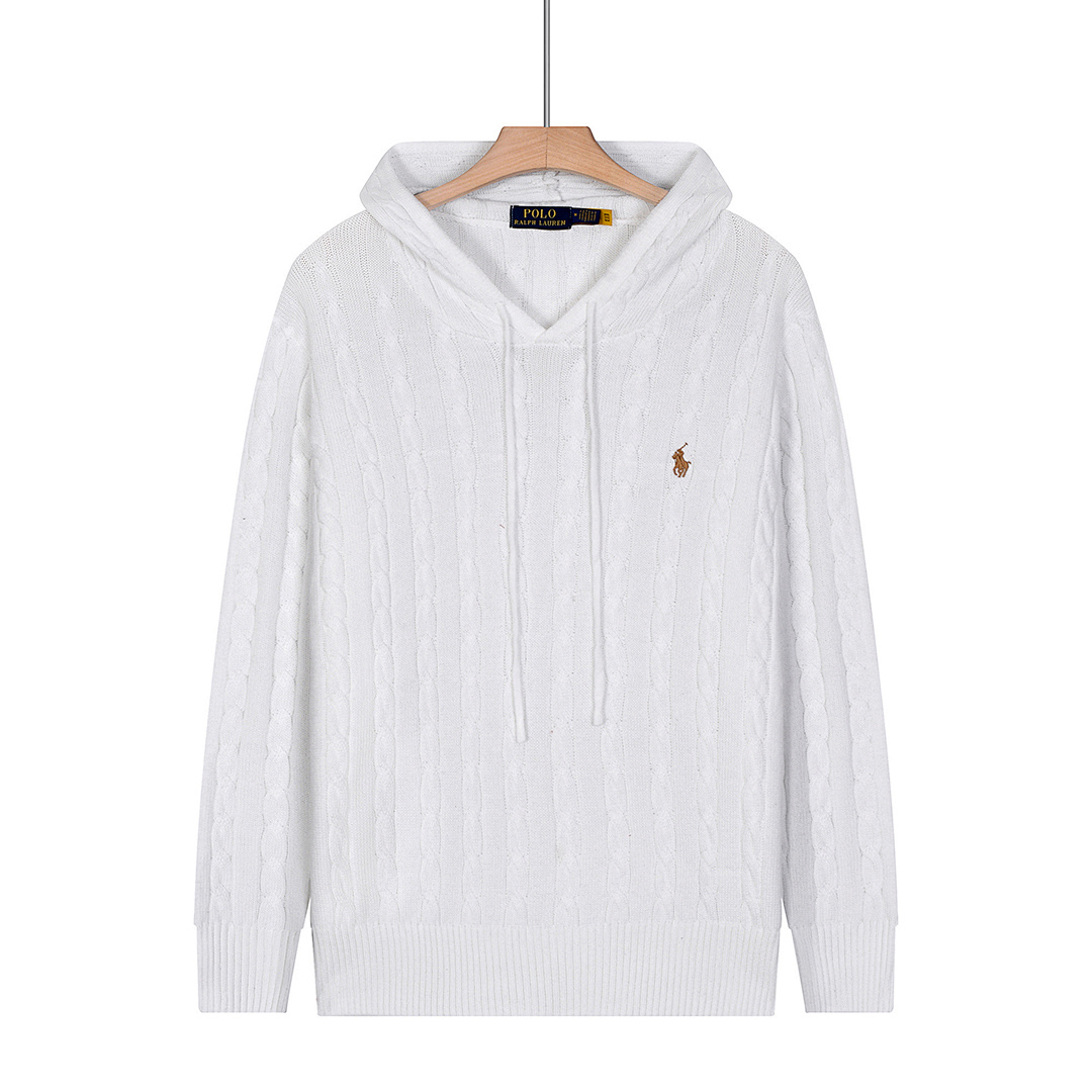 Polo Ralph Lauren Cable Knit Hoodie · A2618 — תמונה 21