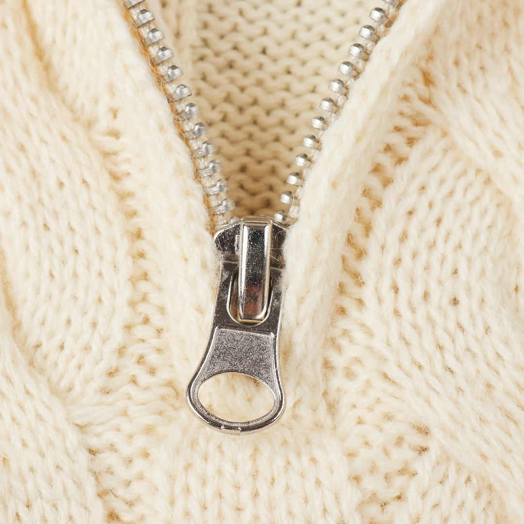 Ralph Lauren Cable Knit Quarter Zip Pullover · A3425 — תמונה 12