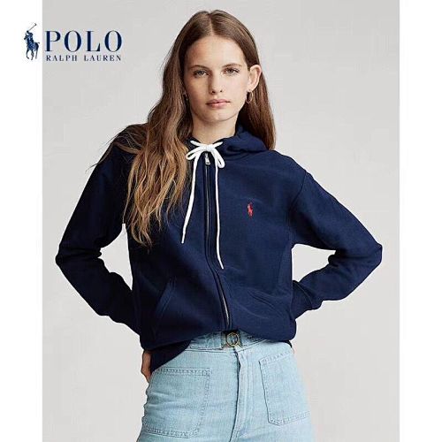Ralph Lauren Fleece Full-Zip Hoodie · A1331