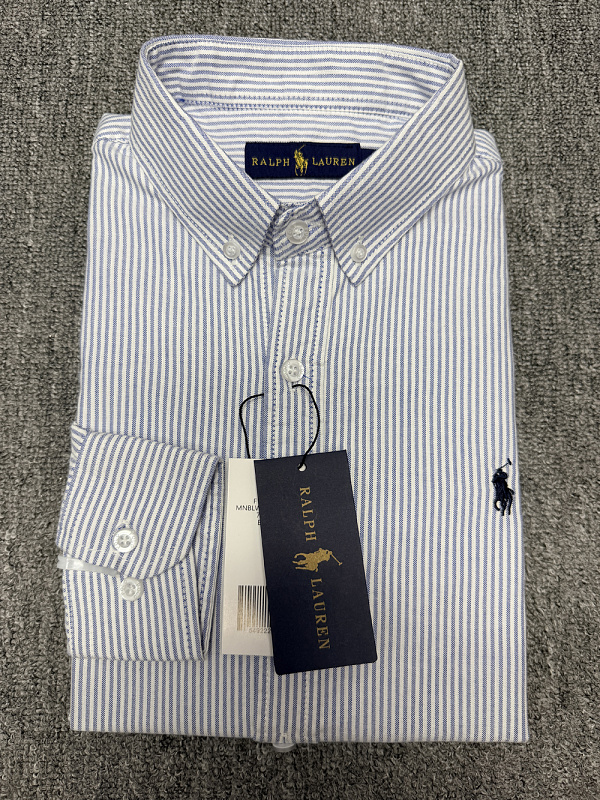 Ralph Lauren Striped Oxford Shirt · A3172 — תמונה 19