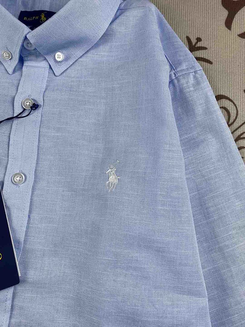 Ralph Lauren Classic Fit Linen Shirt · A2396 — תמונה 34