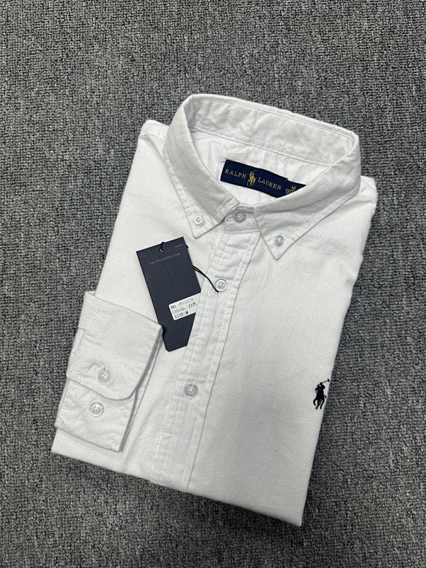 Ralph Lauren The Iconic Solid Cotton Button-Down · A2576 — תמונה 5