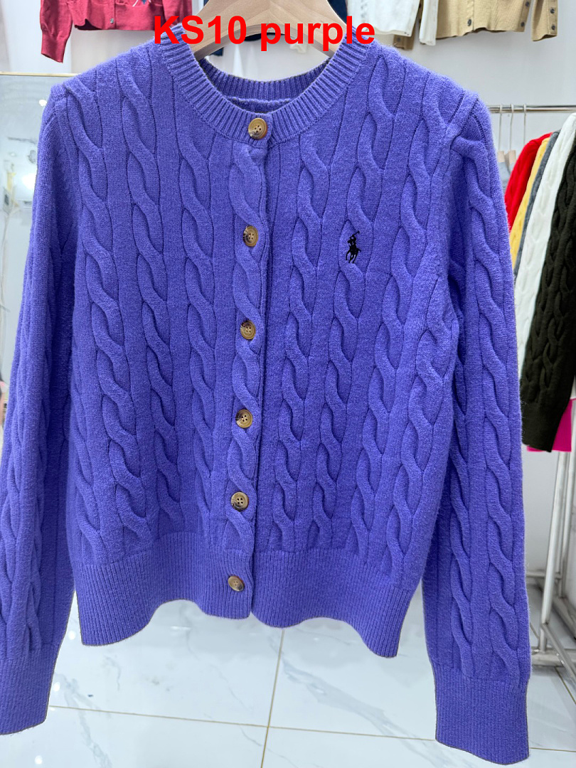 Ralph Lauren Cable-Knit Wool-Cashmere Cardigan · A3364 — תמונה 20