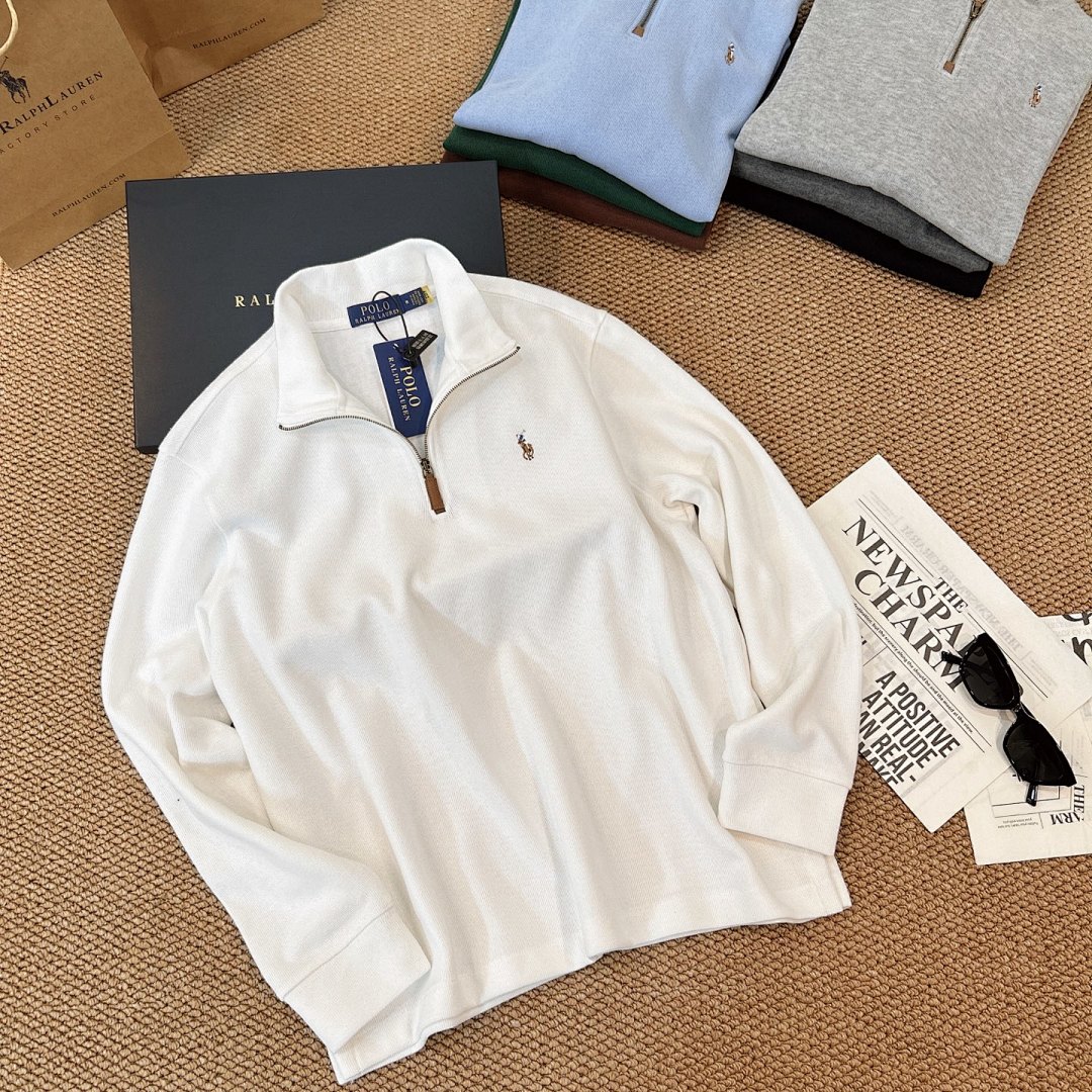 Ralph Lauren Estate-Rib Quarter-Zip Pullover · A2909 — תמונה 25