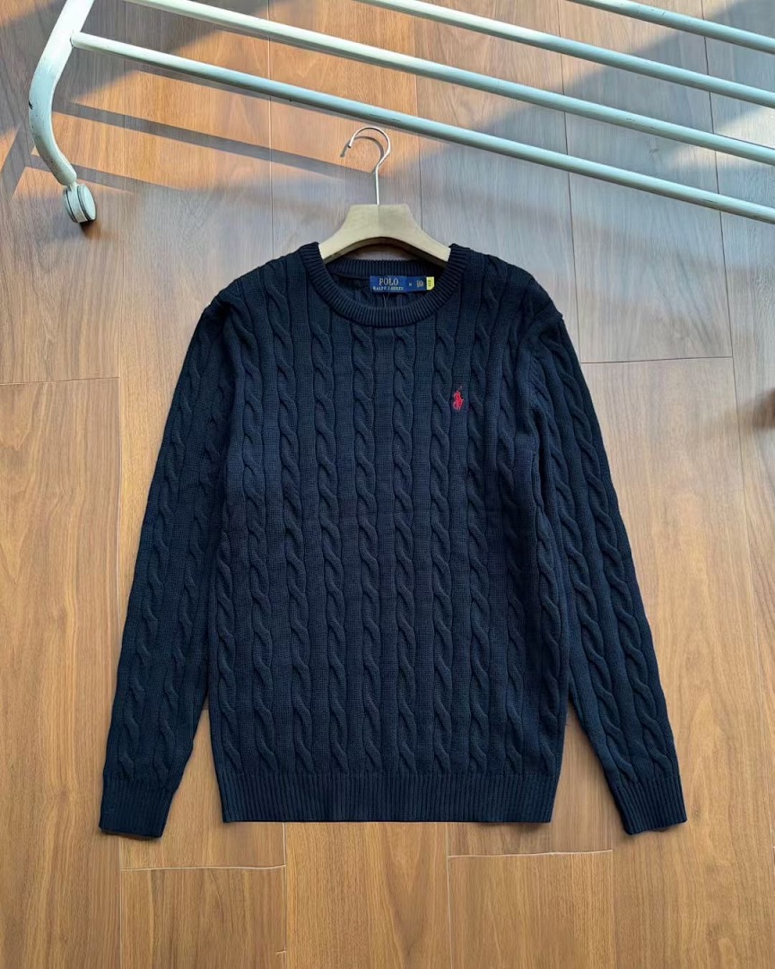 A2591 Rauph Lauren men sweater twist model — תמונה 6