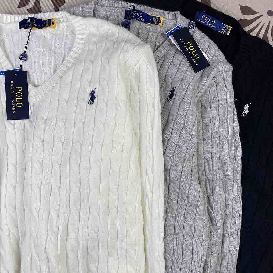 Polo Ralph Lauren Julianna Cable-Knit Pima Cotton Sweater · A2617 — תמונה 19