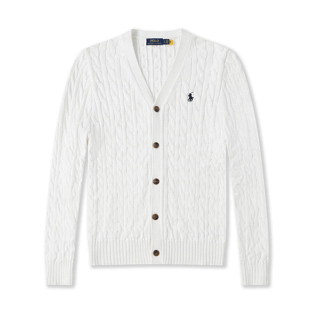 Ralph Lauren Cable-Knit Cotton Cardigan · A2568 — תמונה 23