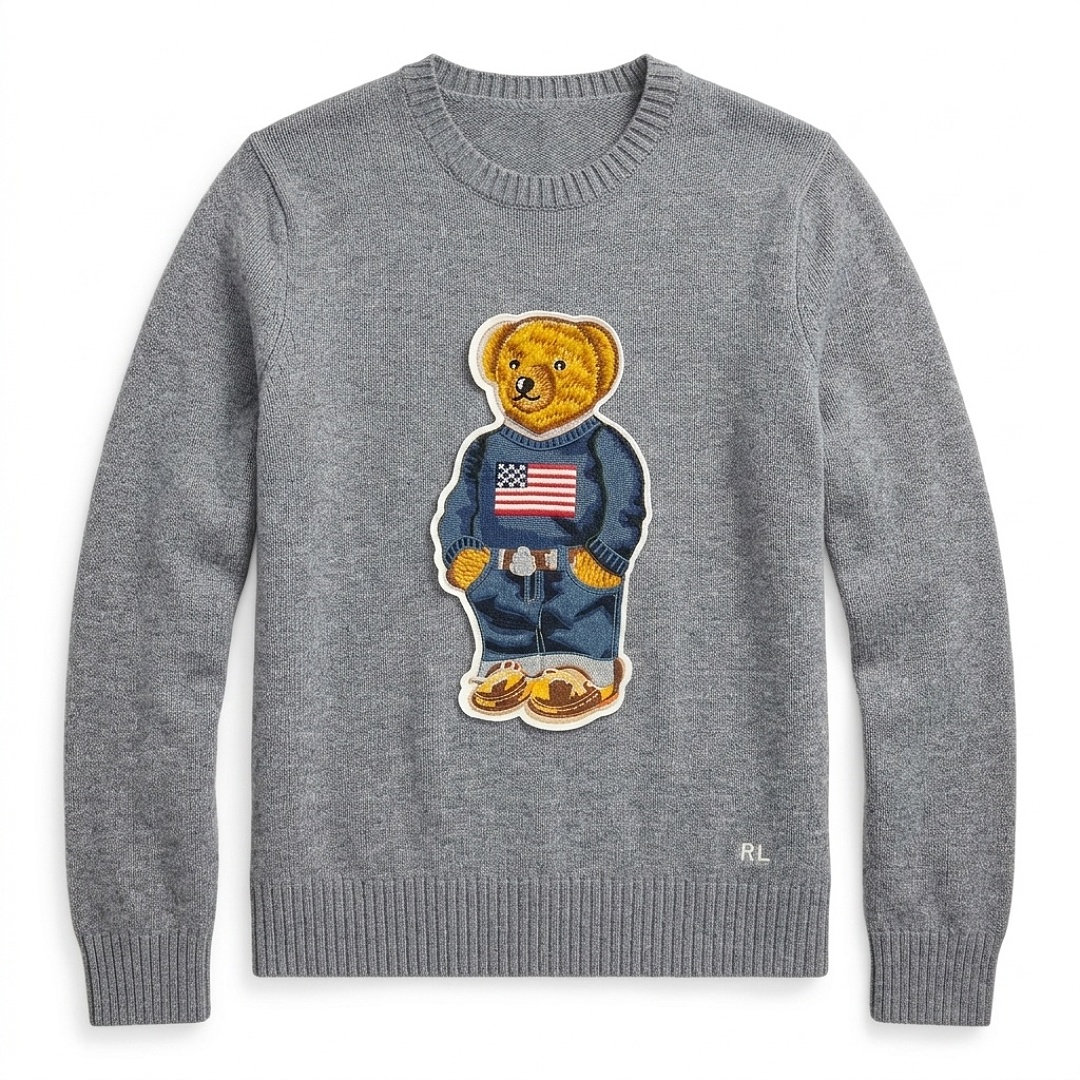 Ralph Lauren Polo Bear Cotton Crewneck Sweater · A3396 — תמונה 28