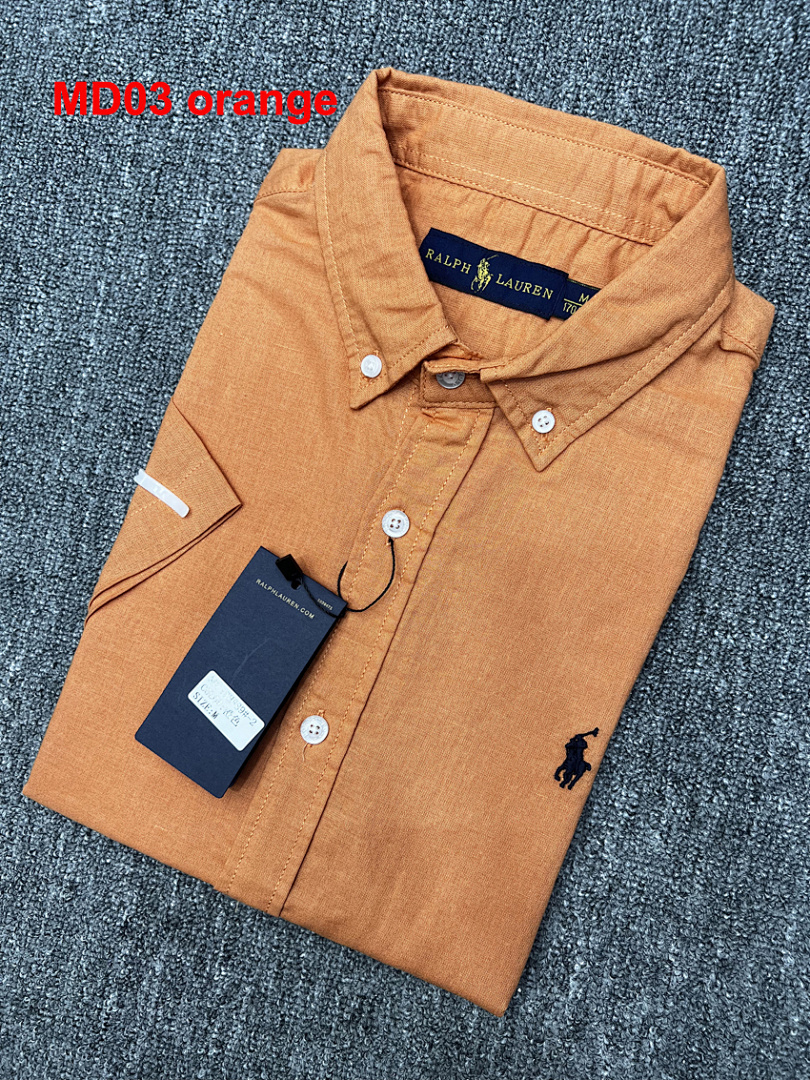 Ralph Lauren Cotton Oxford Short-Sleeve Shirt · A2392 — תמונה 9