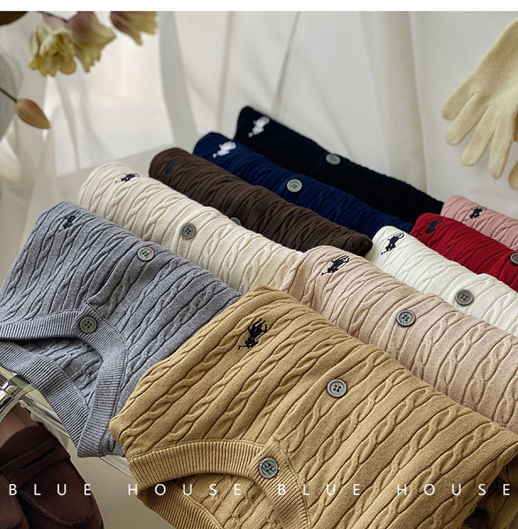 Ralph Lauren Cable-Knit Cotton Cardigan · A2092 — תמונה 22