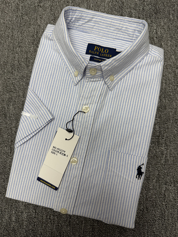 Ralph Lauren Classic Fit Striped Oxford Shirt · A3277 — תמונה 31