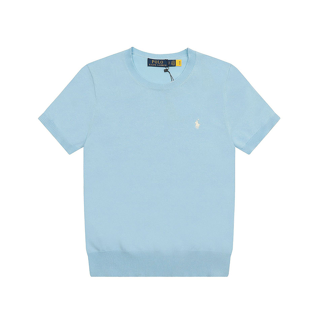 Ralph Lauren — חולצת טריקו סרוגה · A3127 — תמונה 11