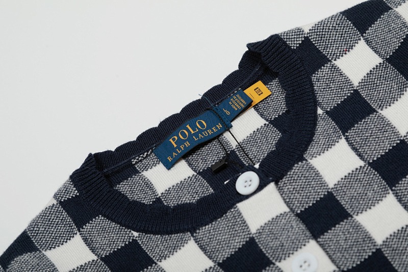 Polo Ralph Lauren Gingham Cotton Cardigan · A2341 — תמונה 22