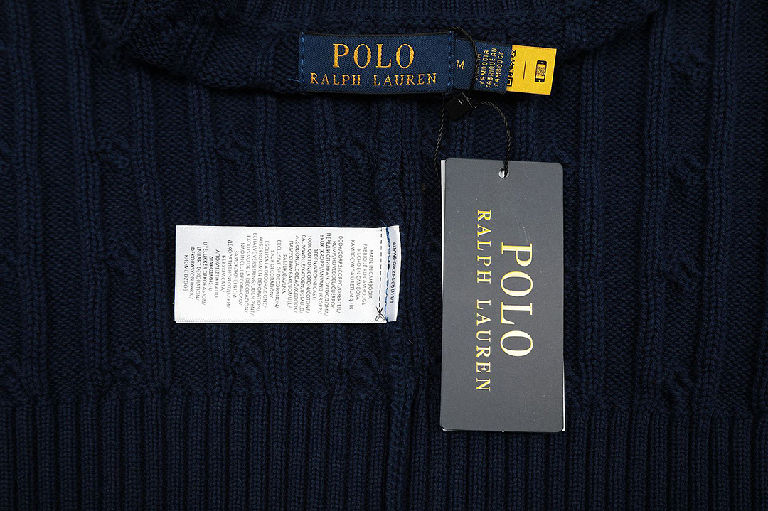 Ralph Lauren Cable-Knit Cotton Sweater · A3128 — תמונה 9