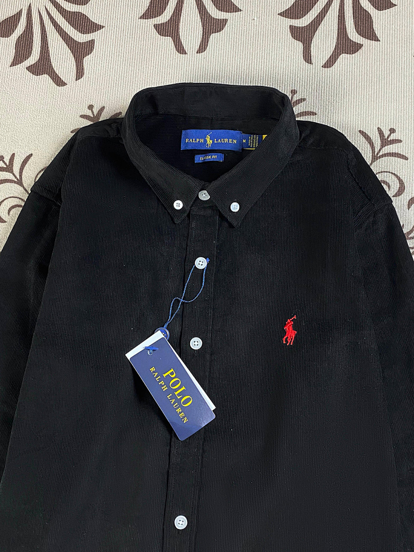Polo Ralph Lauren Corduroy Long-Sleeve Collared Shirt · A2496 — תמונה 14