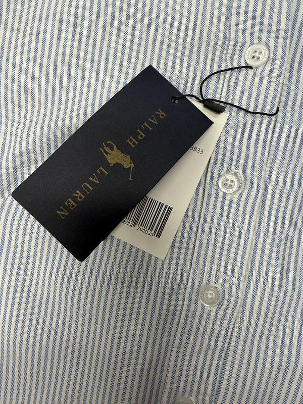 Ralph Lauren Striped Oxford Shirt · A3208 — תמונה 8