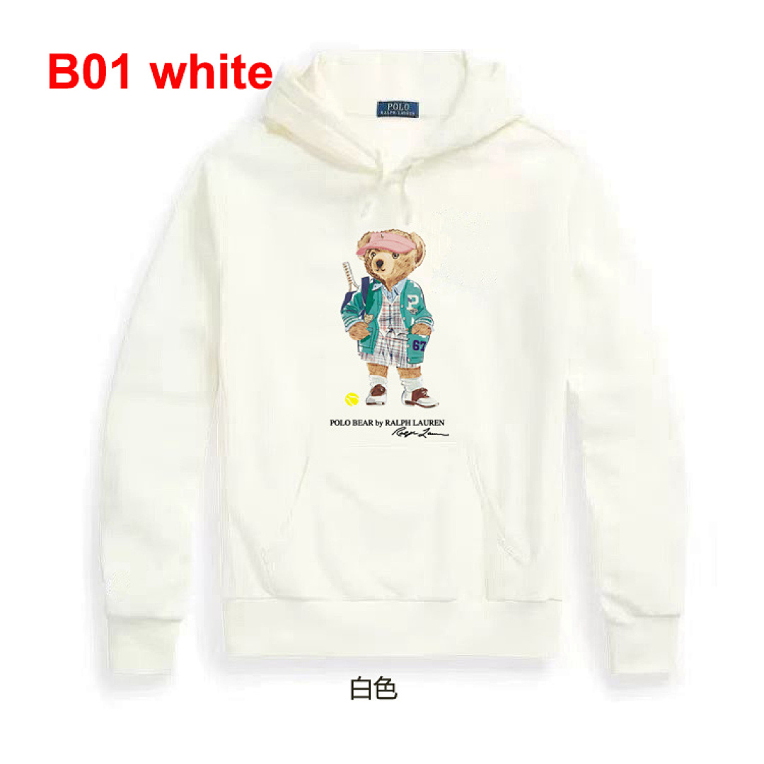 Ralph Lauren Polo Bear Fleece Hoodie · A2599 — תמונה 25