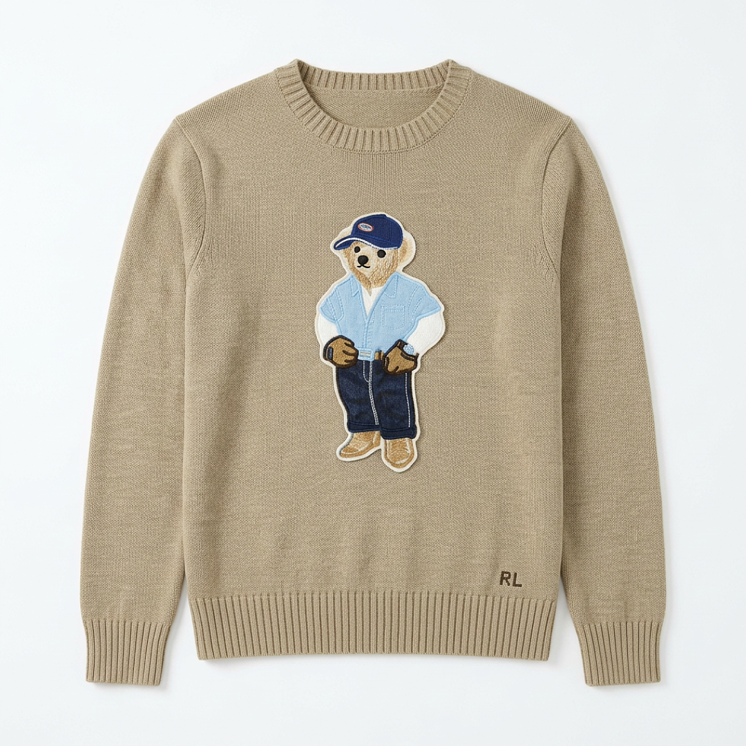 Ralph Lauren Polo Bear Cotton Crewneck Sweater · A3396 — תמונה 71